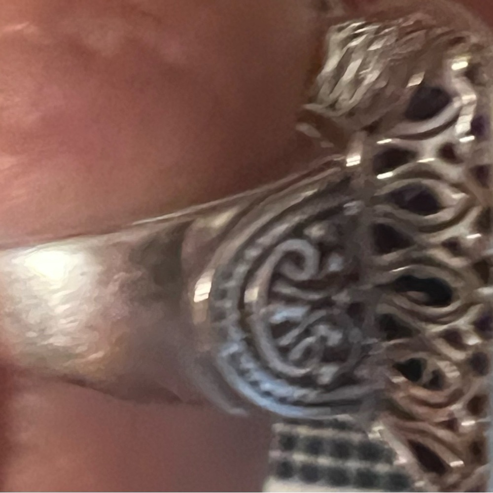 Sarda Sterling Silver Ring View 2
